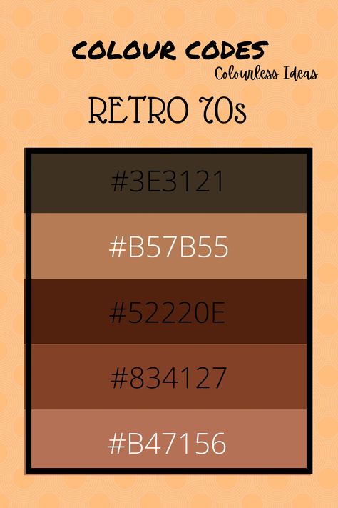 Retro Brown Color Palette, 90s Color Palette Grunge, Retro Pallete, Clean Web Design Inspiration, Victorian Color Palette, Clean Web Design, Retro Color Palette, Hex Color Palette, Frontend Developer