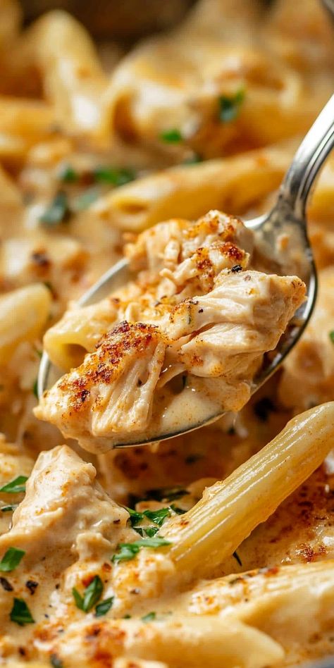 Creamy Cajun Chicken Penne Pasta – Chasety Chicken Cabanara Pasta, Crock Pot Cajun Chicken Pasta, Chicken Cajun Pasta Recipes, Cajun Chicken Pasta Crockpot, Creamy Cajun Pasta Sauce, Cajun Shrimp And Chicken Pasta, Cold Weather Dinner Ideas, Chilis Cajun Chicken Pasta, Cajun Pasta Sauce