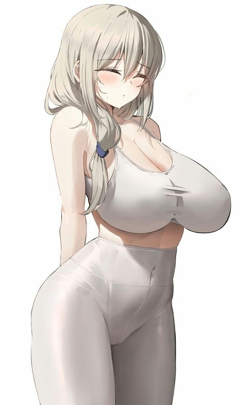 Yuumei Art, Uzaki Chan, Anime Girlxgirl, 영감을 주는 캐릭터, Female Character Design, Cute Anime Pics, An Anime, White Hair, Manga Girl