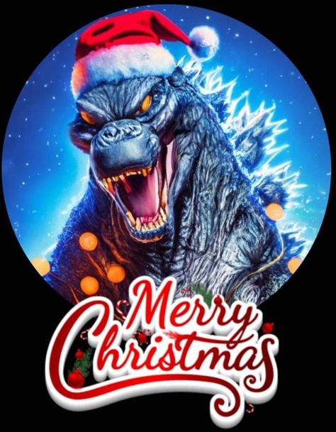 Godzilla Christmas, Christmas Wallpaper, Godzilla, Christmas Tree, Halloween, Christmas