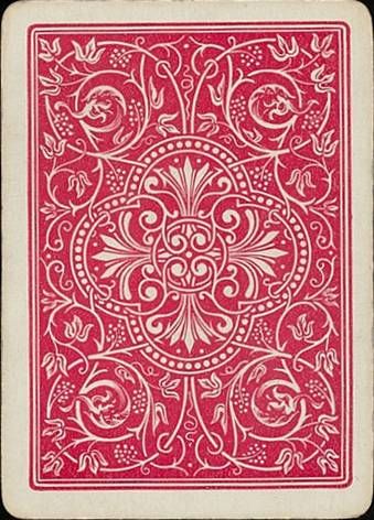 Maverick Playing Card Pattern, Back Of Playing Card Design, Playing Card Back Design, Playing Card Graphic Design, Playing Cards Design Graphics, Art Deco Playing Cards, Playing Cards Vintage, Playing Cards Art, Bicycle Playing Cards