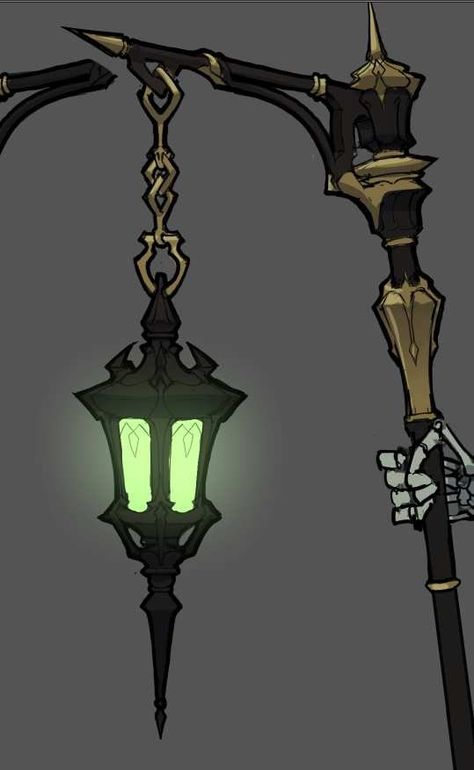 Fantasy Lantern Art, Staff With Lantern, Lantern Fantasy Art, Gaslamp Fantasy Aesthetic, Lamp Concept Art, Lantern Staff, Fantasy Lantern, Soul Keeper, Lantern Art