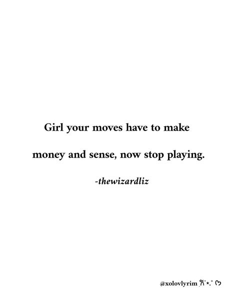 🐧: stop acting small and playing around...be serious about your life before it gets too late !! ... quote by @thewizardliz 🫶🏻 .. .. #thewizardliz #thewizardlizcommunity #thewizardlizadvice #itgirlaesthetic #motivation #inspiration #femaleempowerment Thewizardliz Mindset, Mindset Quotes Inspiration, Be Serious, Small Quotes, Mindset Quotes, Self Development, Too Late, Motivation Inspiration, Women Empowerment