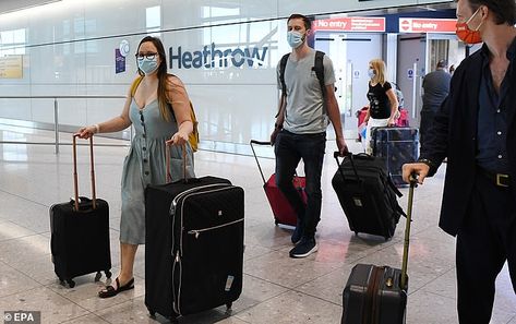 Testing all passengers arriving into the UK could cut the quarantine period from 14 days t... Sofia Airport, List Of Countries, Heathrow Airport, Gatwick, Holiday Park, Police Chief, Going On Holiday, The Eighth Day, Heathrow