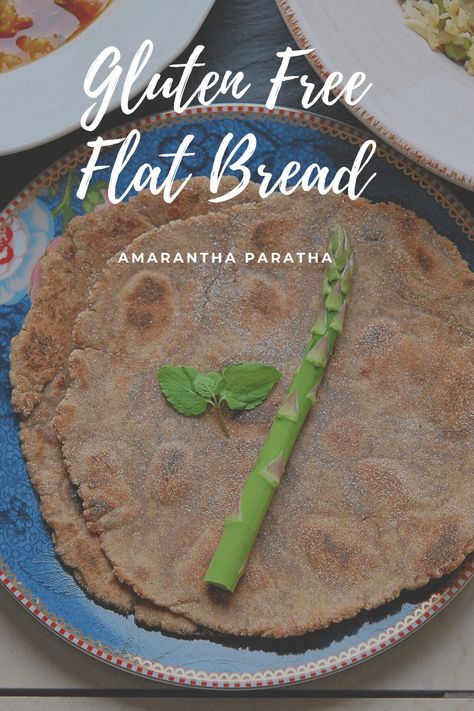 Amarath or rajgira paratha recipe, gluten-free recipe, how to make amaranth paratha, how to use amaranth flour, Navratri food recipe Navratri Food, Amaranth Recipes, Chapati Recipes, Navratri Recipes, Candida Recipes, Alkaline Vegan, Flour Bread, Millet Recipes, Paratha Recipe