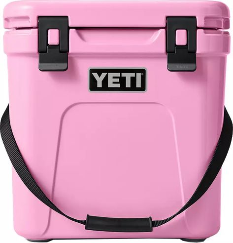 Tall enough to chill most bottles of wine Pink Yeti Cooler, Pink Yeti, Yeti Roadie, Small Cooler, Camping Coolers, Yeti Cooler, Packing A Cooler, Fly Rods, Camping Accessories