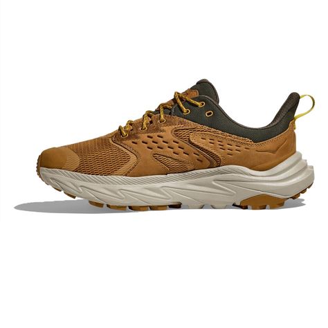 Hoka Anacapa, Recycled Yarn, Earth Friendly, Nubuck Leather, Walking Shoes, Gore Tex, High Performance, Sustainability, Running Shoes