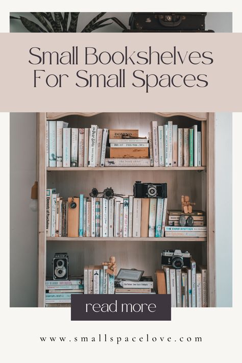 Books Bedroom Ideas, Low Bookshelf Styling, Bookshelf Small Bedroom, Small Bookshelf Styling, Bookshelf Ideas For Bedroom, Small Bedroom Bookshelf, Small Bedroom Bookshelf Ideas, Book Shelf Ideas Bedroom Small Spaces, Small Space Book Storage