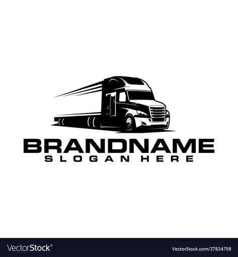 Trucking Business Logo, Truck Logo, Logo For Business, Trucking Business, Automotive Industry, Logo Design Inspiration, Transparent Png, Business Logo, Logo Templates