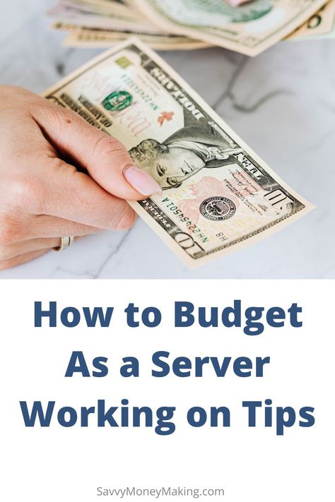 Server Money Saving, Budgeting For Servers, Waitress Tips, Server Book Ideas, Waitress Tip Tracker, Budgeting As A Server, Server Budgeting Tips, Server Tips And Tricks, Server Tip Tracker