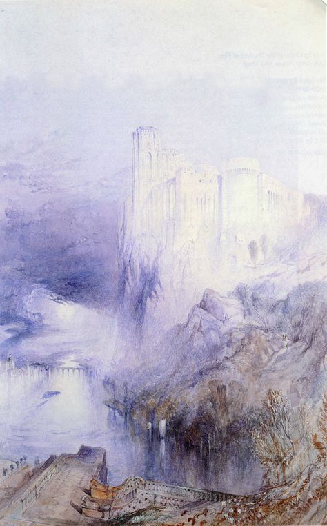 RUSKIN, John English Romantic Writer and Painter (1819-1900)_Amboise John Ruskin, Visual Art, Water, Art