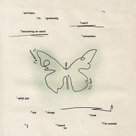 Aesthetic Butterfly, A Butterfly, Writing, Green, Art