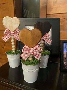 Valentines Day Vignettes, Dollar Tree Valentines Diy Decor, Dollar Tree Valentine Crafts, Dollar Tree Valentines Diy Ideas, Farmhouse Valentines Day Decor, Rustic Valentine Decor, Valentines 2023, Valentine Wood Crafts, Valentine's Day Crafts