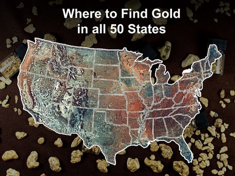 Rock Hounding In Washington State, Rock Hounding Tennessee, Gold Sluice Box, Tennessee Rockhounding, Idaho Rockhounding, Gem Hunting U.s. States, Gold Sluice, Gold Specimens, Gem Hunting