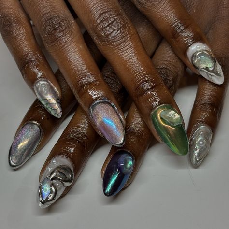 gemstone freestyle💎🔮✨ #nailart #londonnailart #gelx Leo Nails, Gemstone Nails, London Nails, Style Nails, Nails Makeup, Nails Nailart, Nail Tech, Fashion Nails, Summer Nails