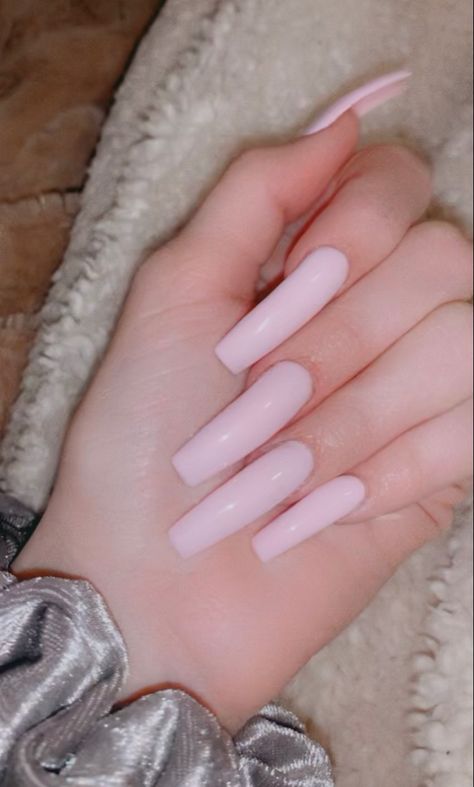 Pretty Acrylic Nails, Nails Ideas, Beautiful Nails, Pretty Nails, Pretty In Pink, Acrylic Nails, Light Pink, Nail Designs, Nails