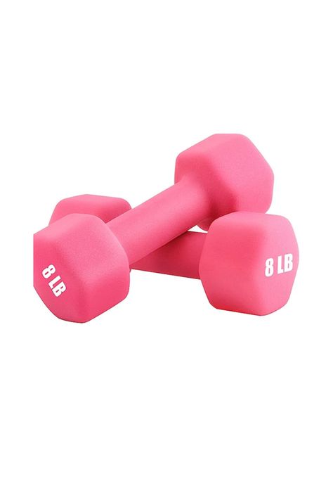 pink pilates, pilates aesthetic, fitness, fitness aesthetic, dumbbells for pilates, yoga aesthetic, pink dumbbells set Pink Weights Aesthetic, Cute Weights, Dumbbell Aesthetic, Weights Aesthetic, Pink Weights, Pink Dumbbells, Workout Girly, Pregnancy Care Package, Gym Supplies