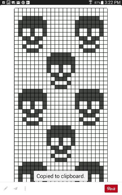 Skull Graph Crochet Pattern, Skull Stitch Crochet, Scull Crochet Pattern, Bat Grid Pattern, Skull Tapestry Crochet, Skull Knitting Chart, Knit Skull Pattern, Skull Pattern Crochet, Skull Grid Pattern