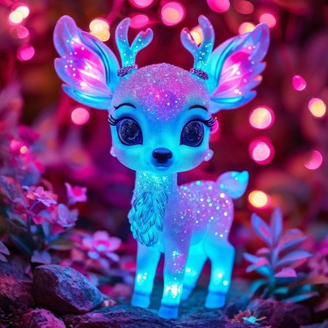 Chibi Fairy, Candy Garden, Fairy Glitter, Holiday Iphone Wallpaper, Miniature Candy, Neon Pastel, Fawn Deer, Fawns Deer, Kitten Wallpaper