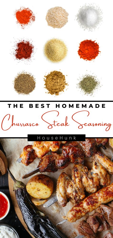 Transport your taste buds to Latin America with our Homemade Churrasco Steak Seasoning. Perfectly balanced blend of smoky spices for a flavor-packed steak! Elevate your grilling game now! Churrasco Steak, Steak Rub Recipe, Fried Pork Tenderloin, Season Steak Recipes, Barbecue Sauces, Steak Spice, Frozen Steak, Cultural Food, Dry Rubs