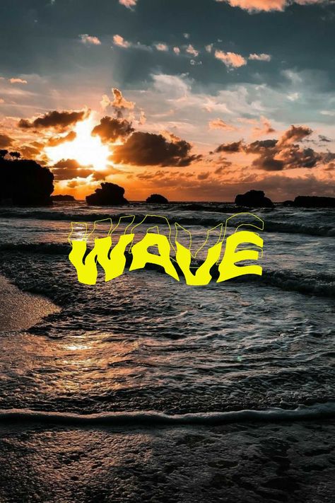 Ateez Wave Aesthetic, Ateez Mv Wallpaper, Ateez Wave Wallpaper, Ateez Logo Aesthetic, Ateez Lyrics Wallpaper Aesthetic, Wave Ateez, Photocards Ideas, Ateez Logo, Ateez Lockscreen