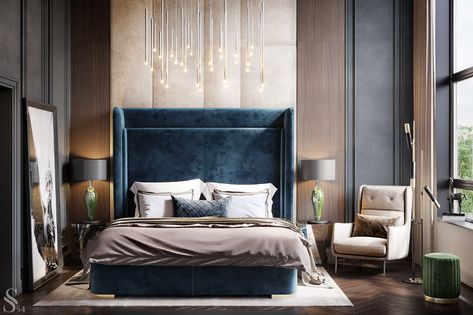 Luxury Bedroom Design, Luxury Bedroom Master, Luxury Apartment, Bedroom Bed Design, Bedroom Goals, Contemporary Bedroom, Luxurious Bedrooms, Interior Design Bedroom, Home Decor Bedroom