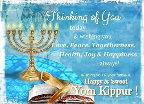 Pray for the wellbeing of your Jewish friends on the auspicious day of #YomKippur. Hanukkah Pictures, Happy Hanukkah Images, Hanukkah Quote, Jewish High Holidays, Happy Rosh Hashanah, Rosh Hashanah Cards, Happy Hannukah, Hanukkah Art, Feasts Of The Lord