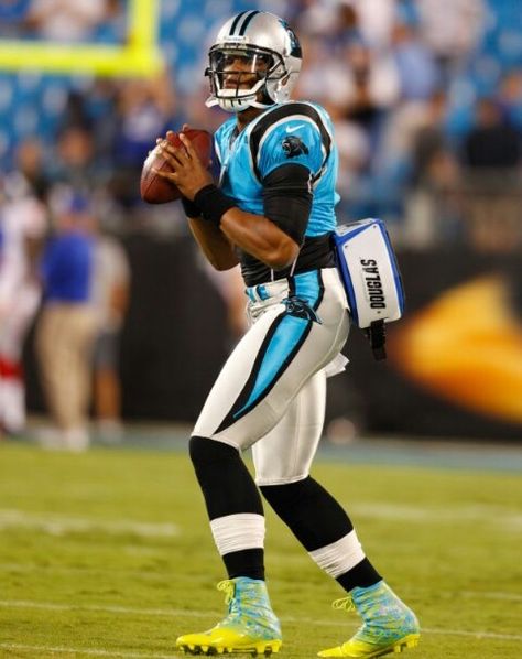 Cam Cam Newton Panthers, Football Swag, Coin Toss, Panther Nation, Carolina Panthers Football, Panthers Football, Nfl Carolina Panthers, Cam Newton, Best Football Team