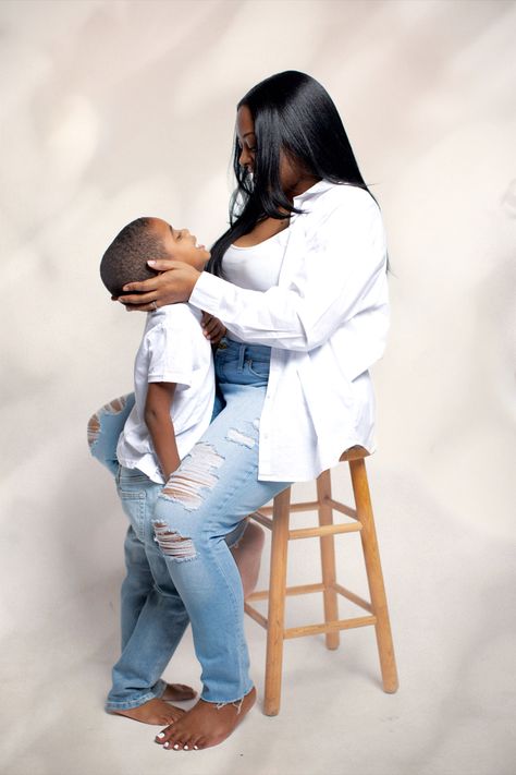 mom & photoshoot inspiration Boy Mom Photo Shoot Ideas Black, Photoshoot With Son And Mom, Mother’s Day Photoshoot With Son, Mom And Son Photo Ideas Black People, Son And Mom Photoshoot, Mother And Sons Photoshoot, Mom And Son Photo Shoot, Mom And Sons Photoshoot, Mommy Son Photoshoot