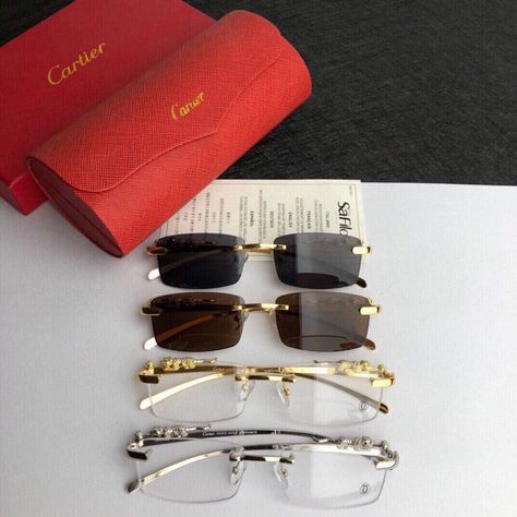 cartier glasses Dreamy Accessories, Cartier Glasses, Pretty Sunglasses, Vintage Eyeglasses Frames, Gentleman Aesthetic, Eyeglass Frames For Men, Cartier Sunglasses, Hype Clothing, Mens Fashion Watches