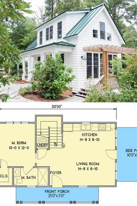 House Plans Small 2 Storey, Guest House 3 Bedroom, Cottage Tiny Home Plans, Small 2 Bedroom Bungalow Floor Plans, Small Cottage Plans 3 Bedroom, Small Cottage Homes 3 Bedroom, 3br Tiny House Floor Plans, Two Bedroom Cottage Floor Plans, Small 3 Bedroom 2 Bath House Plans