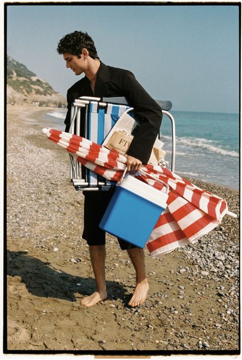 Arthur Gosse, Summer Editorial, Beach Editorial, Summer Campaign, Mens Editorial, Beach Shoot, Cover Story, A New Beginning, Sports Prints