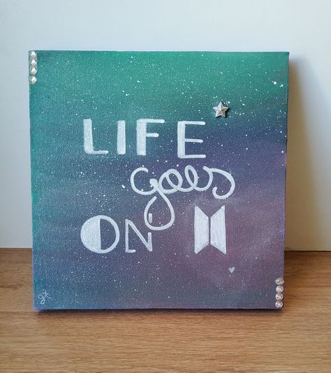 Neon Art Painting, Acrylic Painting Ideas, Small Canvas Paintings, Simple Canvas Paintings, Oil Pastel Drawings, Easy Canvas Painting, Canvas Painting Designs, Cute Paintings, Tableau Art