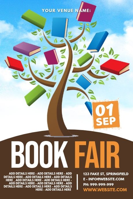 Book Fair Poster Ideas, Book Fair Poster, School Book Fair, Fair Poster, Reading School, Dj Event, Scholastic Book Fair, School Fair, Importance Of Reading