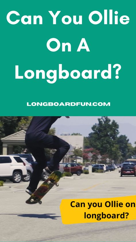 When you own a longboard, it is fun. You can use it for cruising, craving, dancing, and even doing some tricks. Can you ollie on a longboard? Pintail Longboard, Dancing, Canning