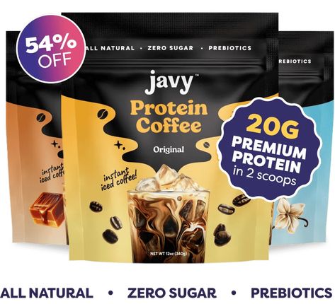 Caramel Protein Coffee, Instant Iced Coffee, Protein Goals, Instant Ice, Protein Meal Replacement, Cold Brew Coffee Concentrate, Protein Coffee, Easy Cold, Coffee Concentrate