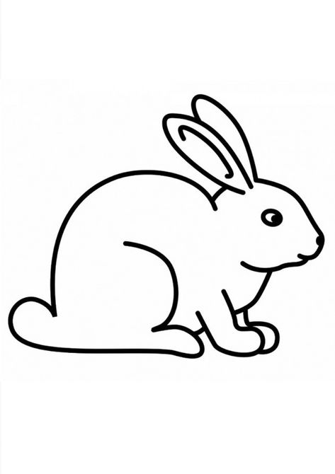 Bunny Coloring Pages Free Printable, Rabbit Coloring Pages, Rabbit Coloring, Bunny Coloring, Rabbit Colors, Bunny Coloring Pages, Coloring Pages Free Printable, Page Ideas, Cute Rabbit