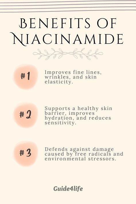 Benefits Of Niacinamide, Nanoneedling Benefits, Niacinamide Benefits Skin Care, Nicotinamide Benefits, Nad Benefits, Niacinamide Benefits, Beauty School Cosmetology, Skin Notes, Skincare 101