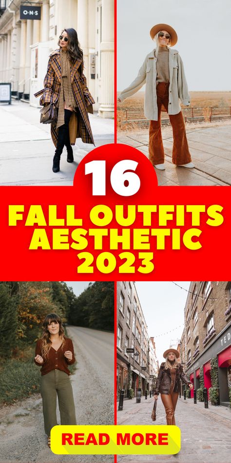 Welcome fall with cozy and cute aesthetics. Discover fall outfits aesthetic 2023 with vintage grunge, preppy skirts, and casual attire for all sizes.Get ready for autumn with fall outfits aesthetic 2023. Cute Korean style, comfy pink ensembles, and cold weather gear make for the perfect wardrobe. Cute Fall Outfits Aesthetic, Midsize Fashion Fall, Preppy Skirts, Fall Photo Outfits, Fall Aesthetic Outfit, Fall Outfits Aesthetic, Aesthetic 2023, Chicago Outfit, Comfy Outfits Winter