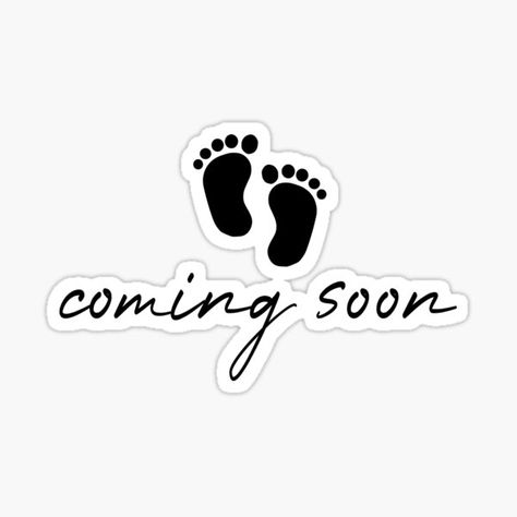 Pregnancy Stickers for Sale | Redbubble Baby Album Design, Pregnancy Surprise, Pregnancy Scrapbook, Pregnancy Illustration, Baby Captions, Relationship Prayer, Gifts For Pregnant Women, Baby Vision, Baby Announcement Pictures