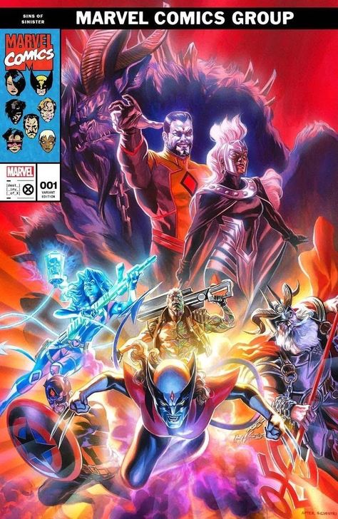 Sins Of Sinister, Mr Sinister, Xmen Art, Xmen Comics, Marvel Artwork, Hero World, Marvel Vs Dc, Uncanny X-men, The Uncanny