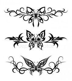 Lower Back Tattoo Designs, Girl Back Tattoos, Tattoo Henna, Butterfly Tattoo Designs, Back Tattoo Women, Up Tattoos, Back Tattoos, Dope Tattoos, Trendy Tattoos