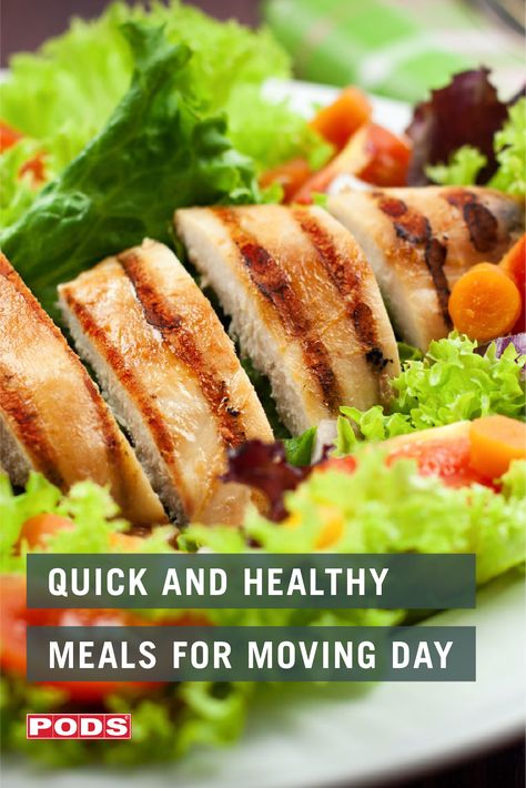 Fuel your moving day wisely! Don’t move while hungry, and skip the fast food drive-thru—trust us on this. We put together a list of a few of our favorite quick, healthy, and delicious bites for your big day. #ContainingTheChaos #PODS Moving Day Meal Ideas, Moving Day Snacks, Moving Day Food For Helpers, Pods Moving, Quick And Healthy Meals, Oatmeal Flavors, Minute Steaks, No Bake Oatmeal Bars, Salad Kits