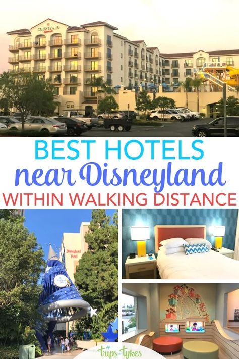 Best Hotels Near Disneyland, Disneyland Hotels, Disneyland Trip Planning, Hotels Near Disneyland, Traveling Mom, Disneyland Secrets, Disneyland Planning, Disneyland Tips, Disneyland Vacation