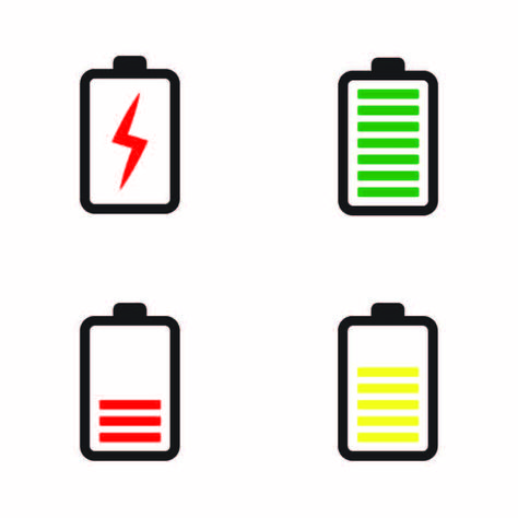 Phone Battery Icon, Battery Logo, Battery Icon, City Lights At Night, Status Symbol, Mobile Battery, Background Design Vector, Neon Wallpaper, Collection Design