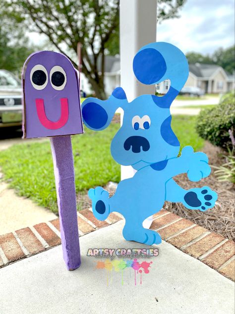 Blues Clues First Birthday, Blues Clues Birthday Decorations, Blues Clues Decorations, Blues Clues Party Decorations, Blues Clues 3rd Birthday Party, Blues Clues Birthday Party Decoration Diy, Blues Clues Bday Party, Blue's Clues Birthday, Blue Clues 2nd Birthday Party