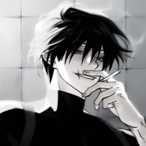 Emo Boy Art, Anime Wallpapers Aesthetic, Fushiguro Toji, Anime Photo Profile Dark, Male Icon, Pfp Anime, Best Anime Couples, Photo To Cartoon, Dark Anime Guys