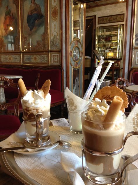 Most expensive coffee ever. €60 at the Florian in Venice. Loved it! Caffe Florian, Work To Live, Expensive Coffee, Italy Coffee, Coffee World, Sweet Coffee, Coffee Service, Coffee Photos, Ciao Bella