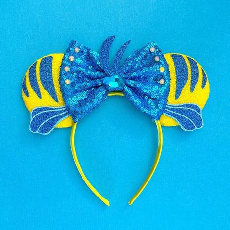 Mermaid Ears, Disney Ears Headband, Diy Disney, Mouse Ears Headband, Mickey Mouse Ears, Ears Headband, Minnie Mouse Ears, Disney Ears, Disney Diy