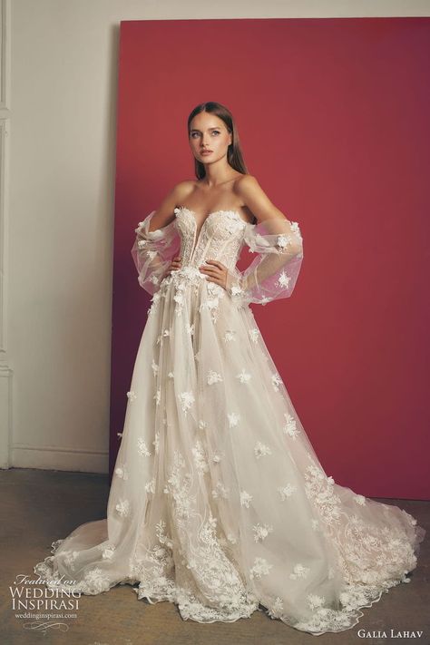 Off The Shoulder Wedding Dresses, Wedding Dress Off Shoulder, Princess Ballgown, Galia Lahav Wedding Dress, Galia Lahav, Princess Ball Gowns, Wedding Forward, Designer Gowns, Colorado Springs